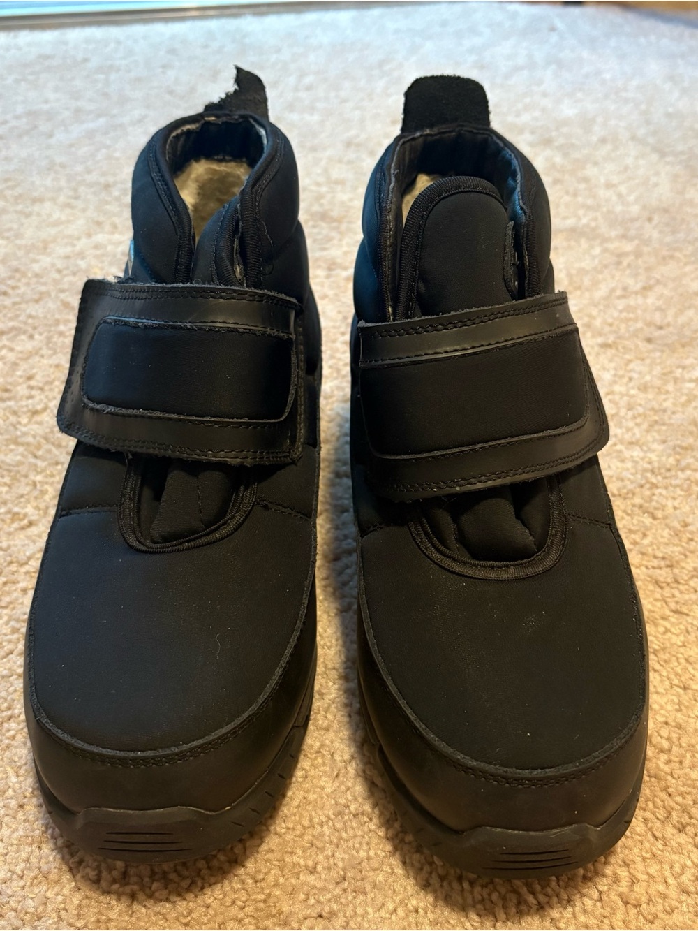Nexx Grip Ice Lite V Black Womens Waterproof Insulated Winter Velcro Boots, 7